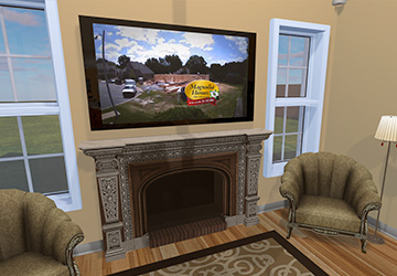 Your Marketing We have instances inside the VR homes (videos playing, for example) where additional marketing can be done. We allow our homebuilders to decide what the videos display. Run your own marketing video or one of your vendor's videos. 