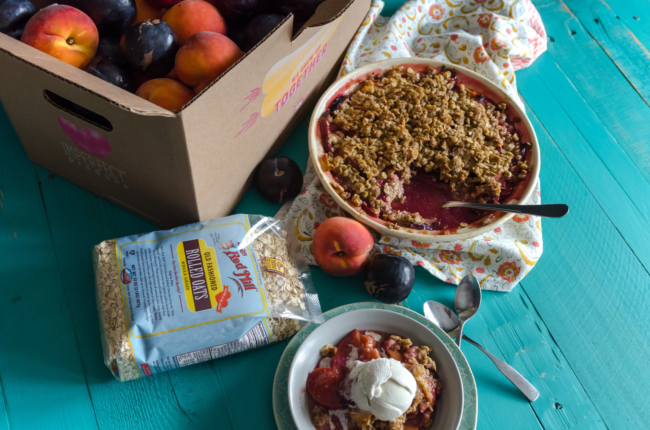 A Collaborative Cobbler With Bob S Red Mill The Imperfect Blog