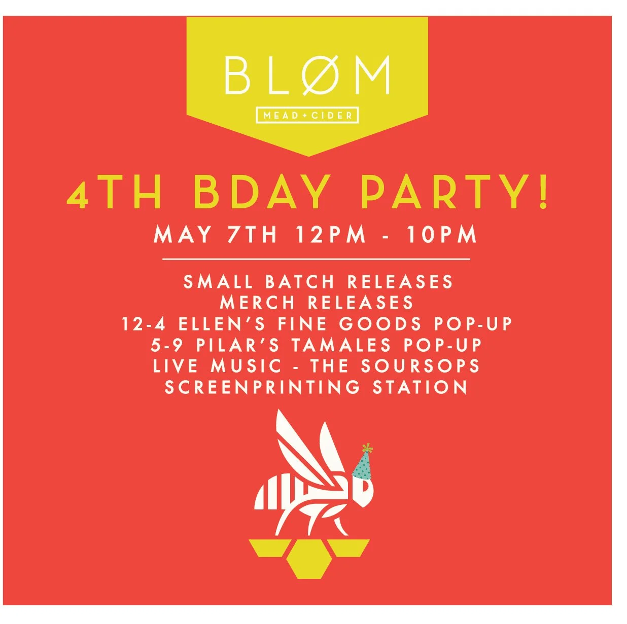 Bløm is Turning 4!