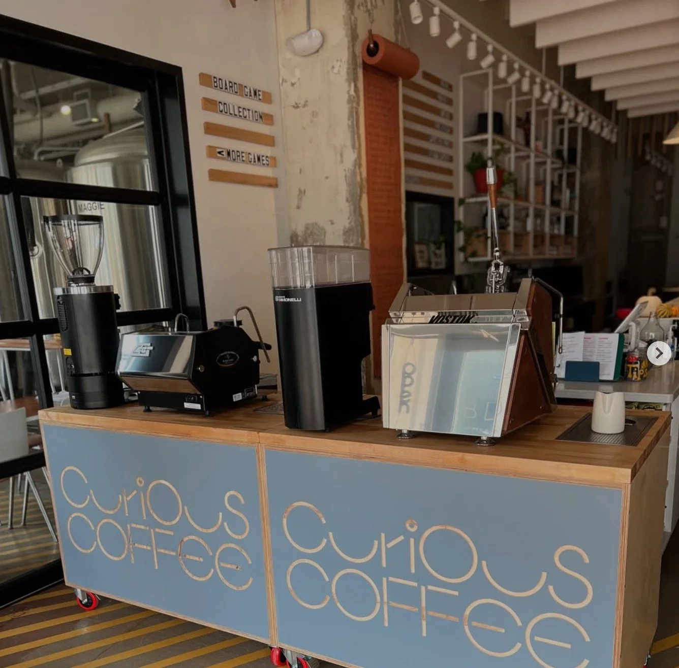 Curious Coffee by Day