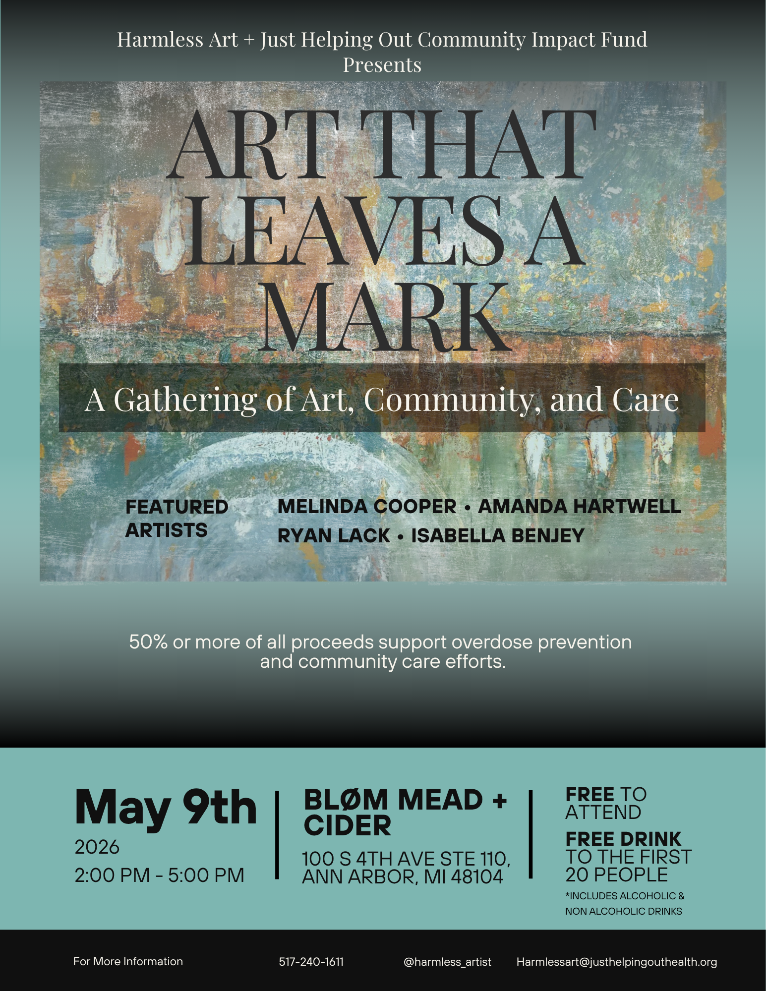 "Art That Leaves a Mark" - Artist Show