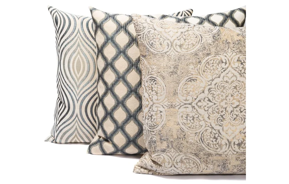 DV Kap Pillows patterned neutrals