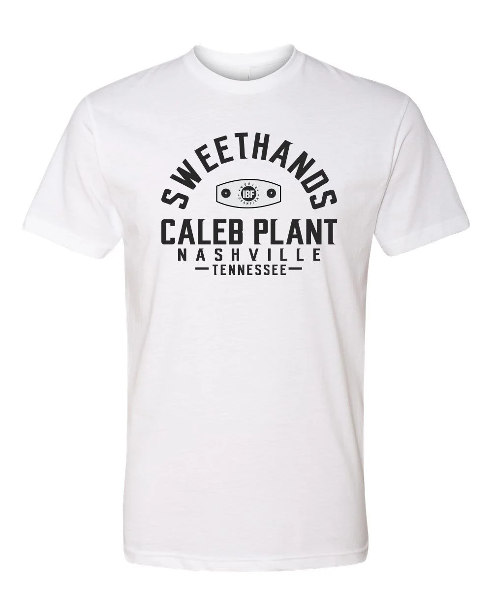 Sweethands "AND THE NEW" IBF Championship Shirt (White)