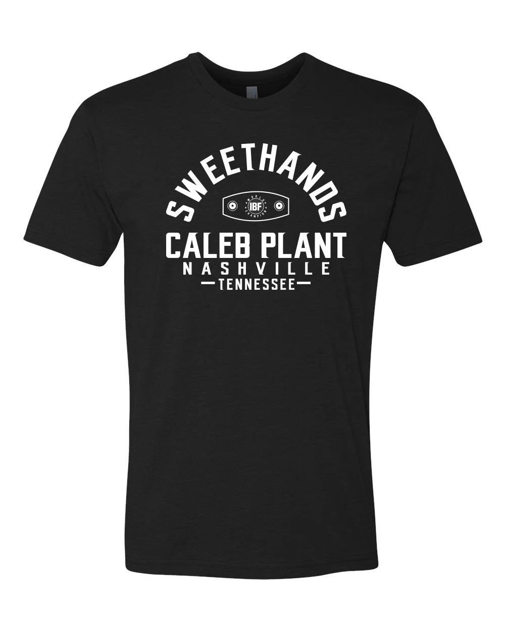 Sweethands "AND THE NEW" IBF Championship Shirt (Black)