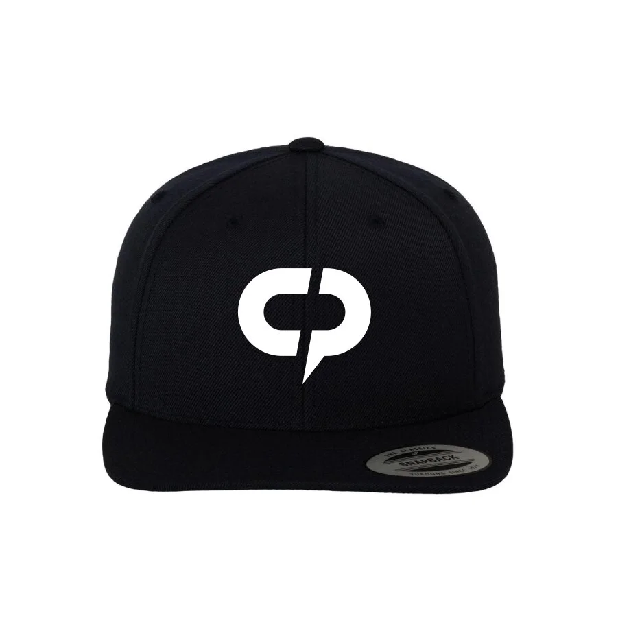 CP Camp Snapback "Black/White"