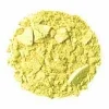 Celestial FlowerColor Eyeshadow Refill. A chartreuse (light yellow-green tone) with a hint of frost, Warm Tone