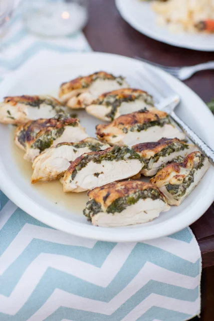 Stuffed Chicken Breast taken by Micahel + Anna Costa
