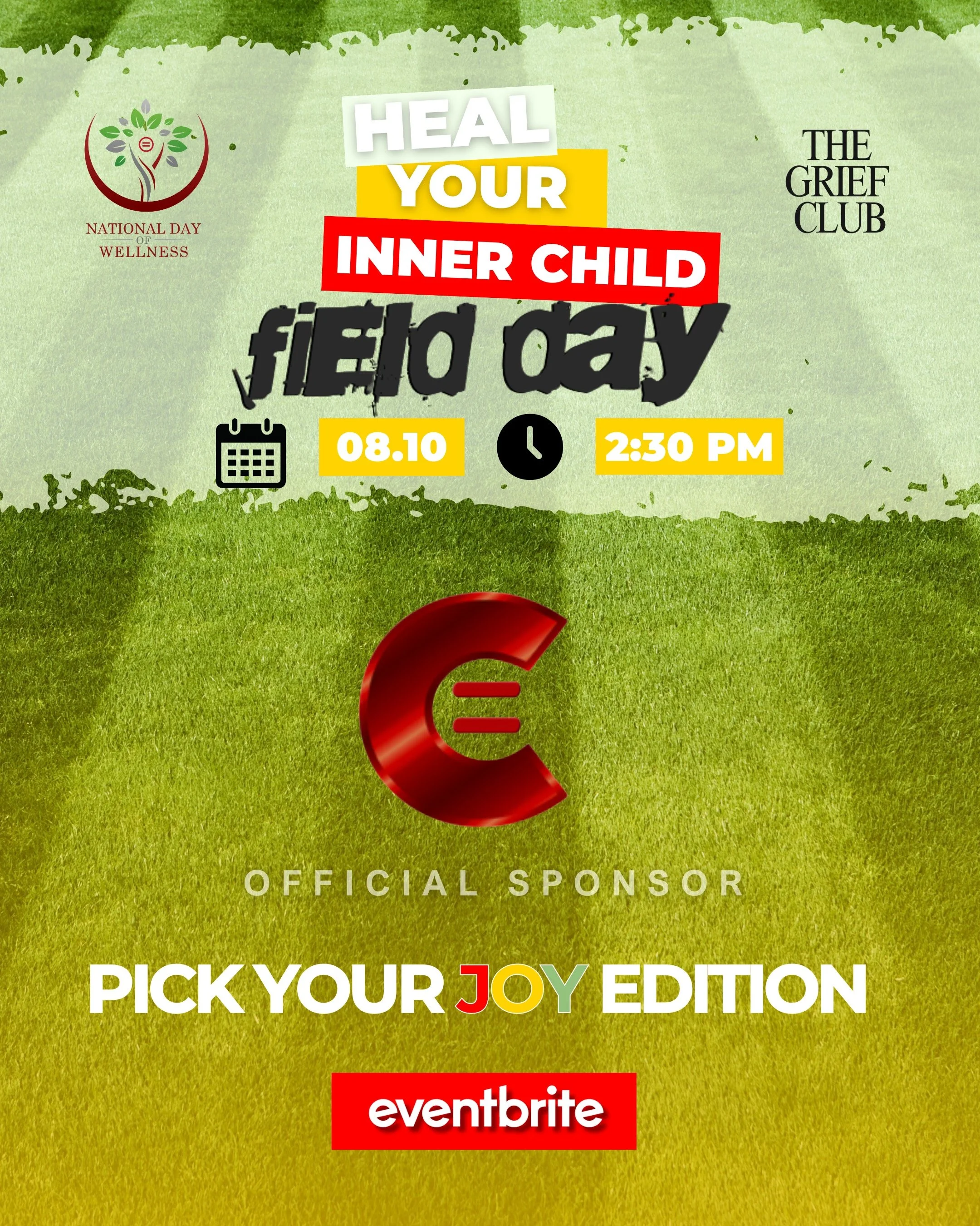 The Grief Club x CULYP - Adult Heal Your Inner Child Field Day: Picking Your Joy Edition