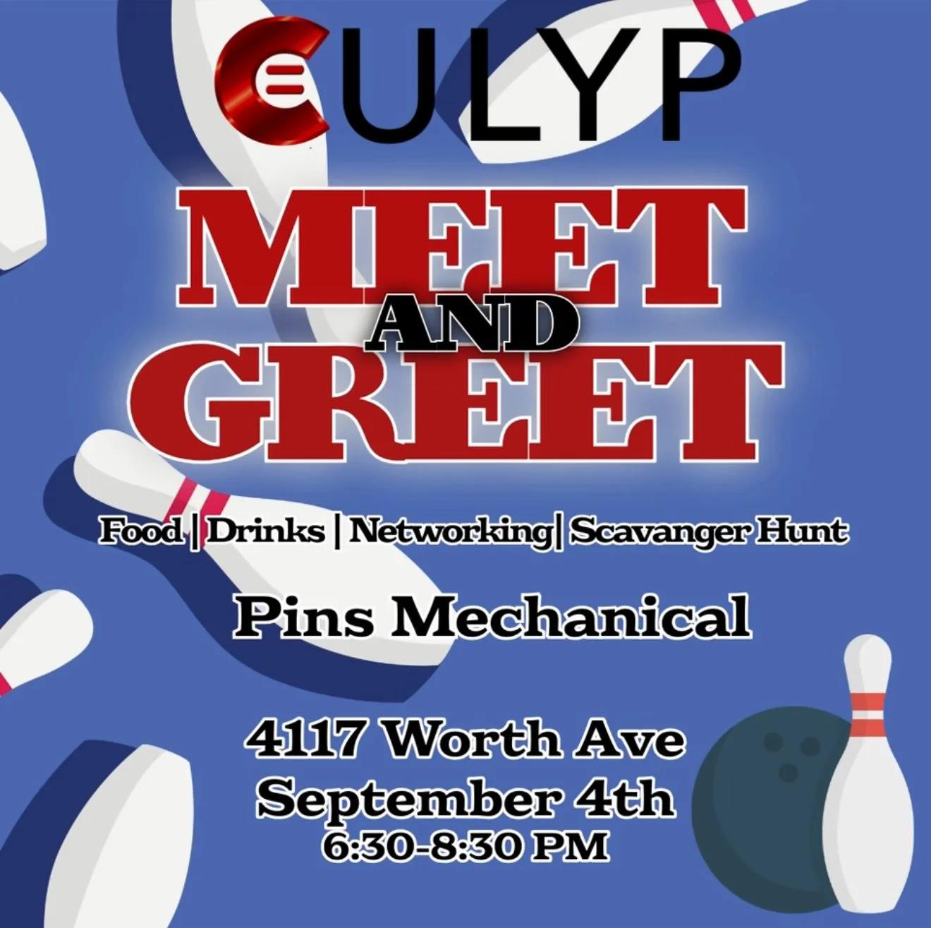 September Meet & Greet | Pins mechanical