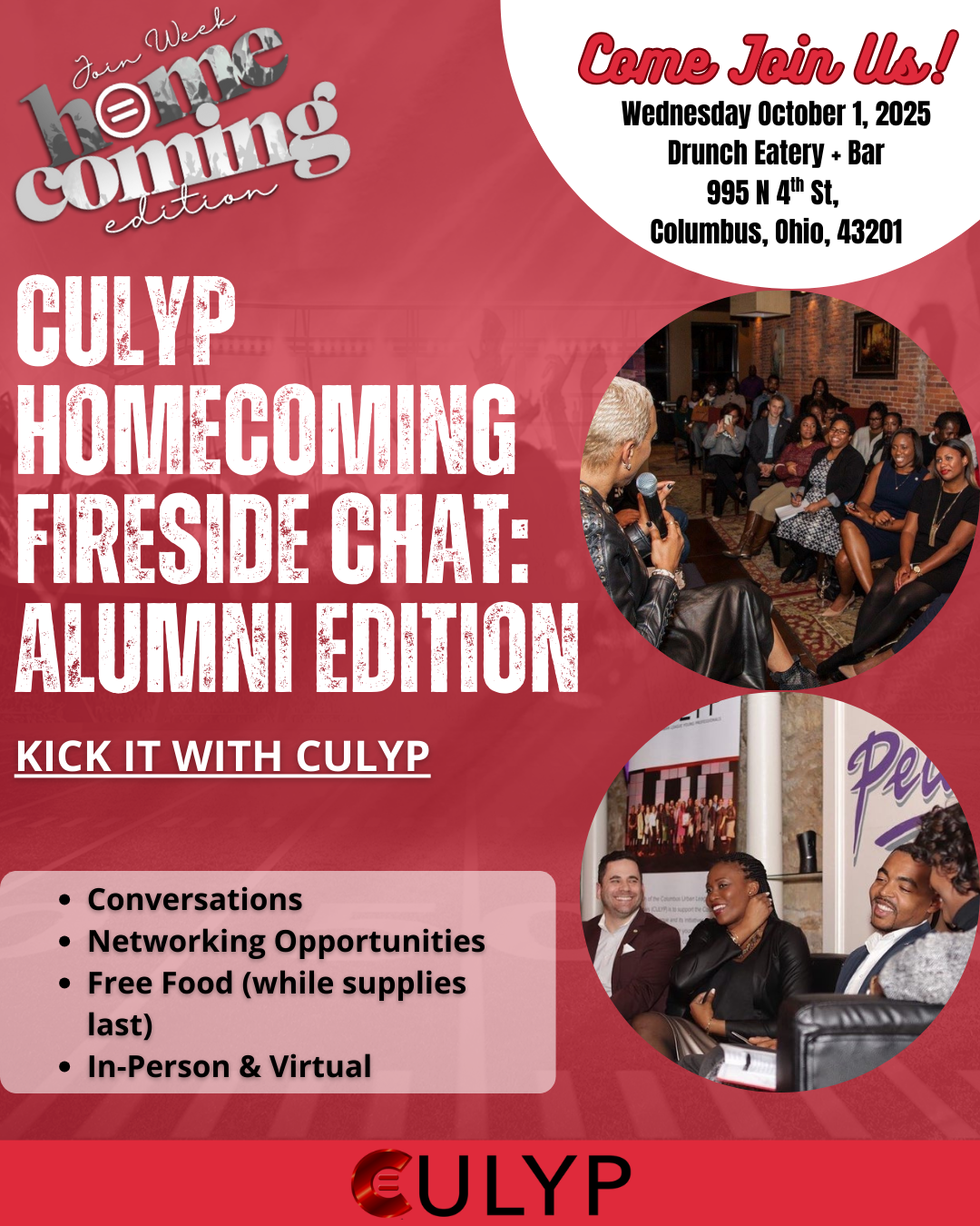 CULYP Homecoming Fireside Chat: Alumni Edition