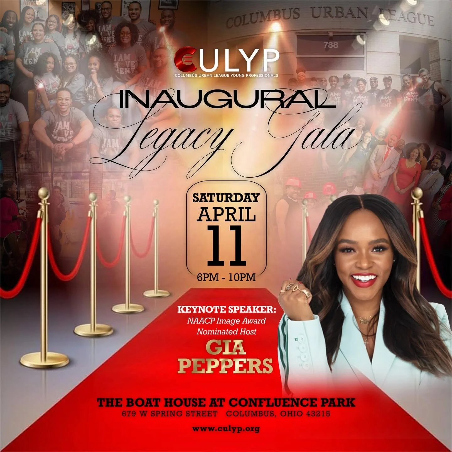 A night of legacy deserves a voice that represents it. We&rsquo;re honored to welcome NAACP Image Award nominated host @giapeppers as our keynote speaker for the Inaugural CULYP Legacy Gala. ✨

Join us on April 11 as we celebrate the work that shaped