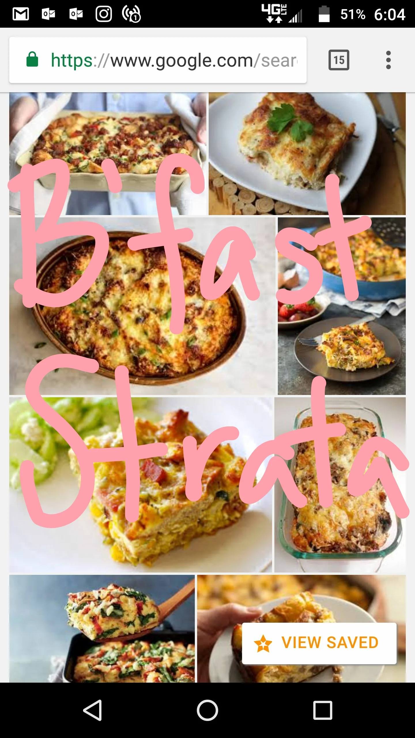 Breakfast Strata