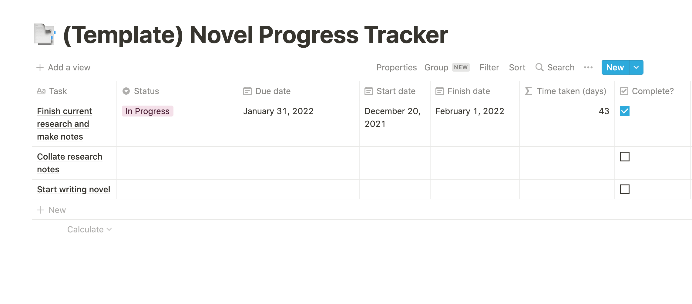 How to Track Your Writing Progress — Claudia Merrill