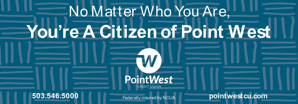We're so grateful to Point West Credit Union for sponsoring this year's Gift Guide. Check out their $25 offer by clicking here.