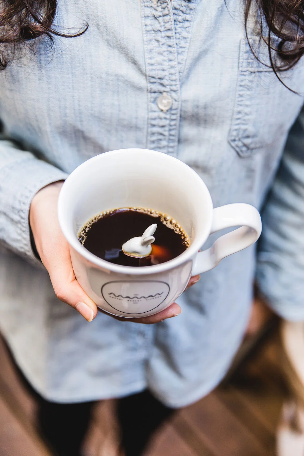 hidden bunny mug — maman