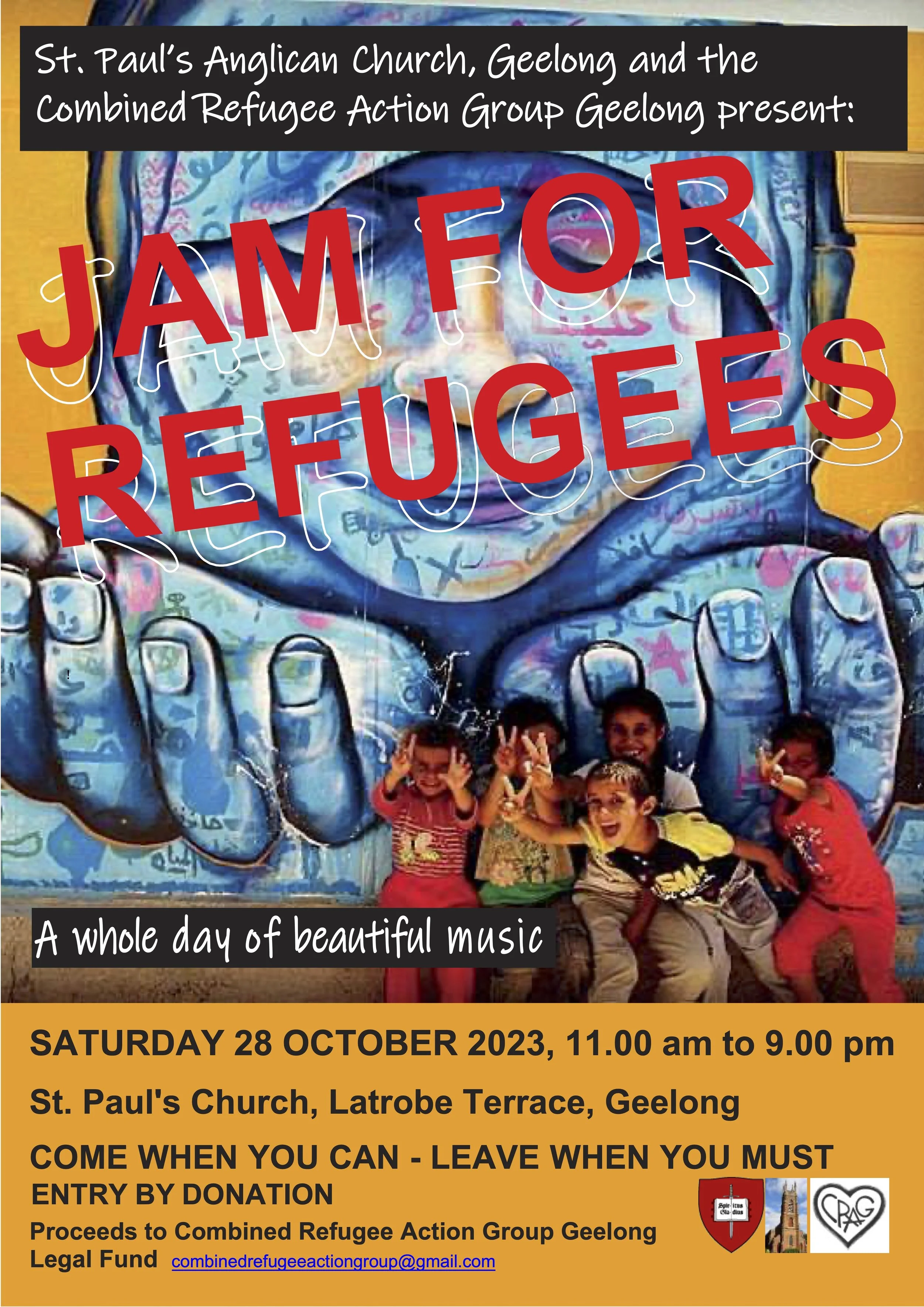 Jam for Refugees - featuring NORTH Children's Choir