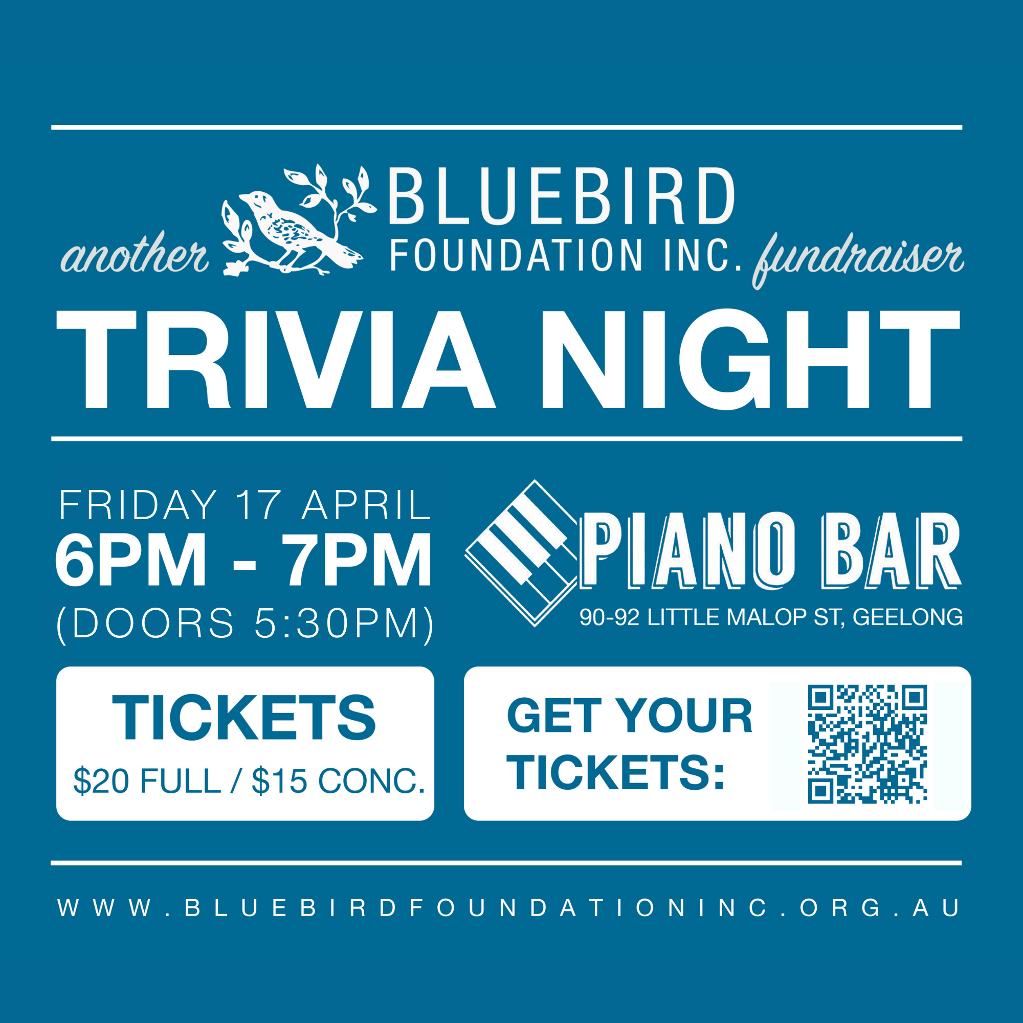 Bluebird Trivia at Piano Bar