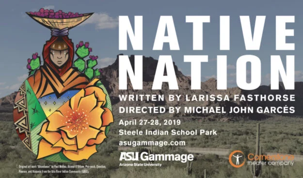 Native Nation 2019 Production at ASU Gammage | Original art work “Abundance” by Paul Molina