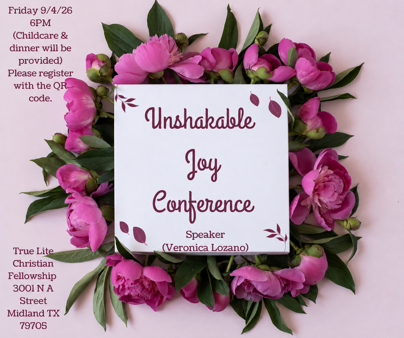 Unshakable Joy Conference