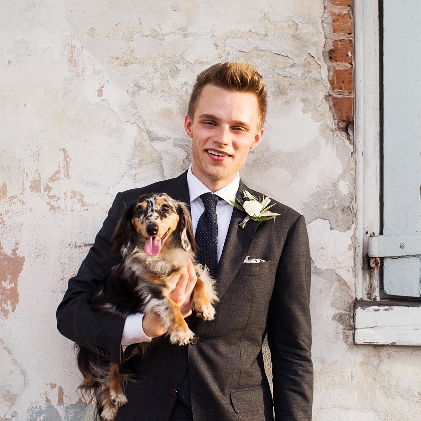 Doggies + weddings ✌🏻