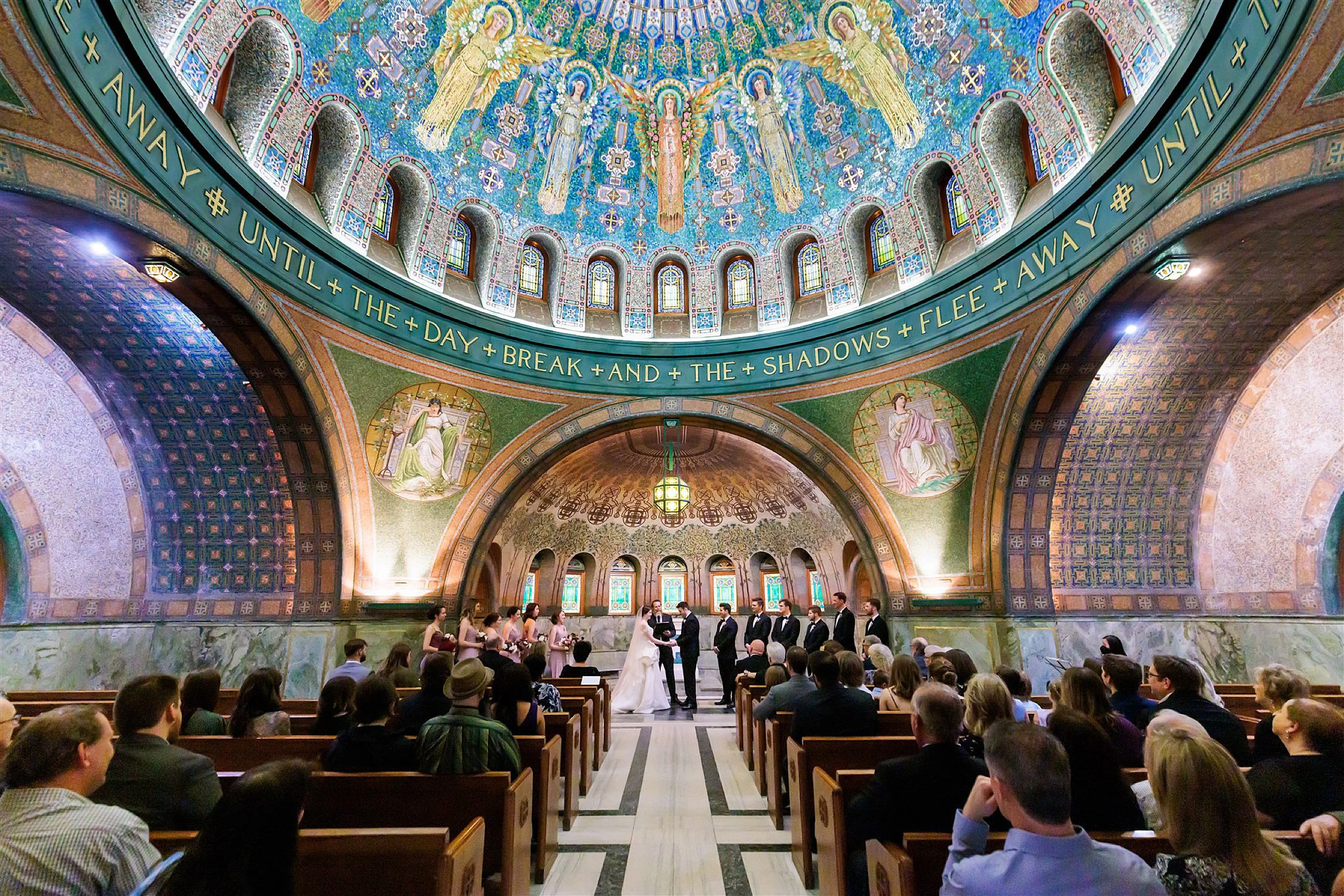 Unique Ceremony Venue Feature: Lakewood Cemetery Chapel | Minneapolis Wedding Photographer
