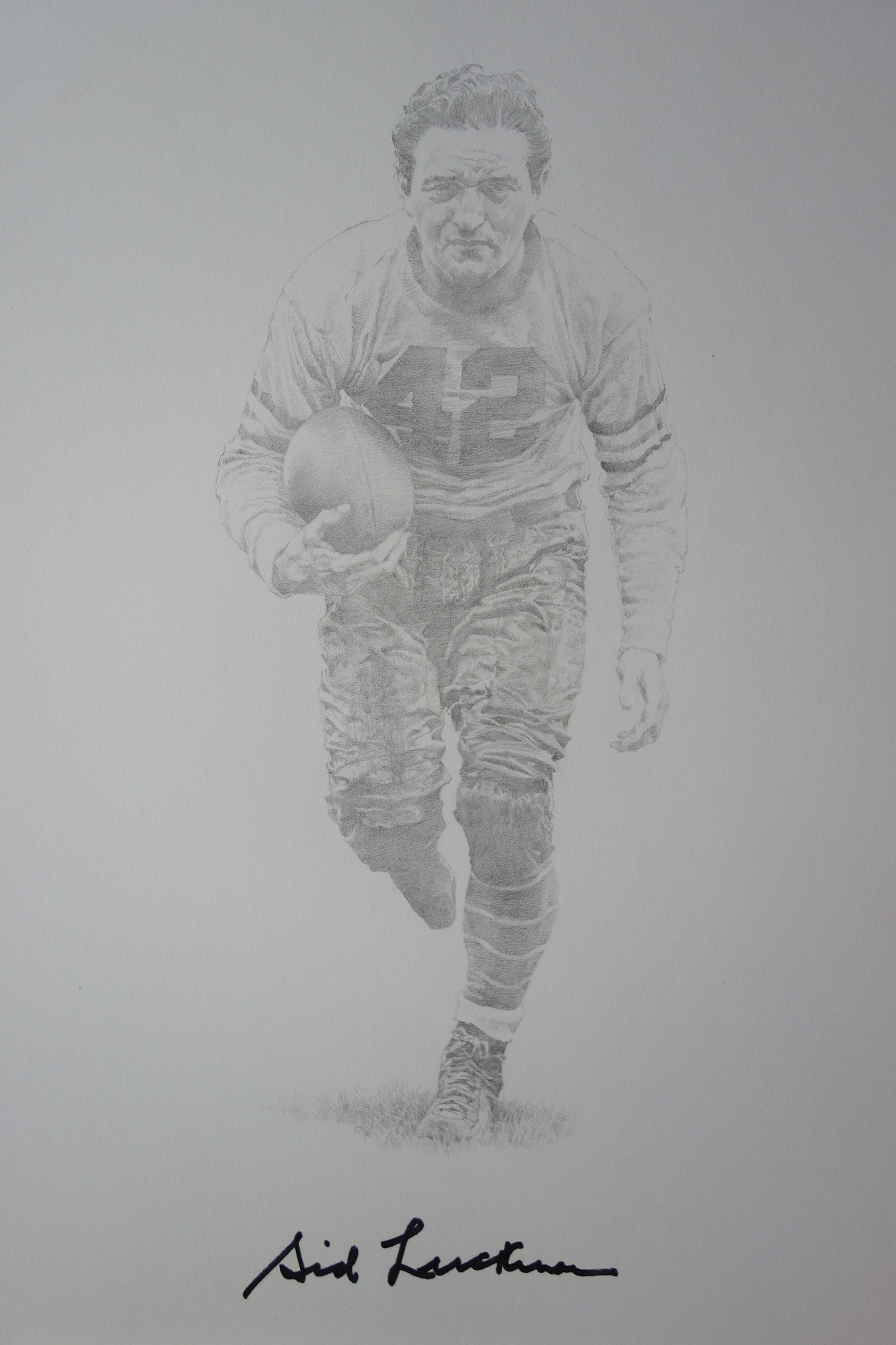 Sid Luckman (autographed)