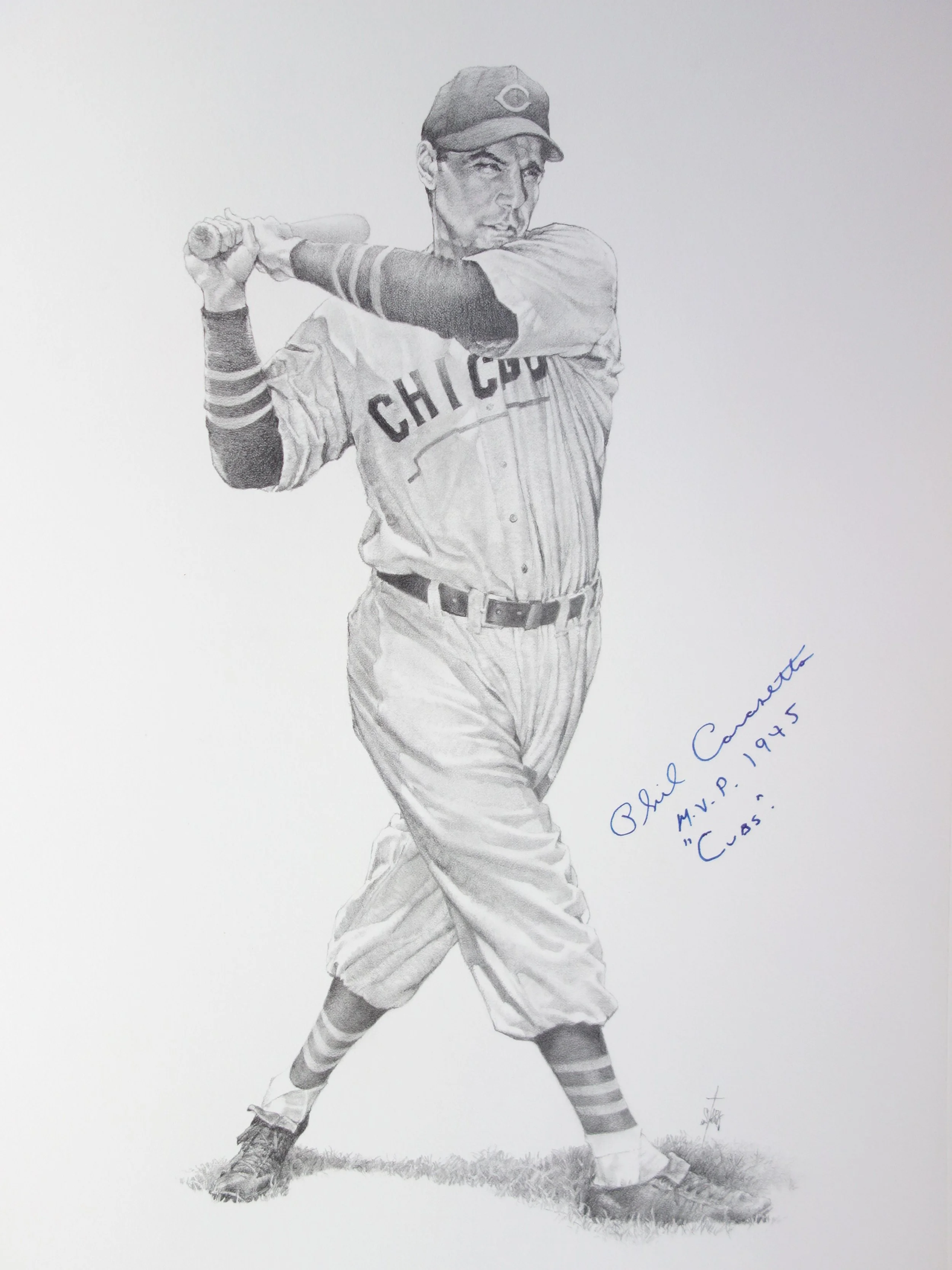 Phil Cavarretta  (Autographed)