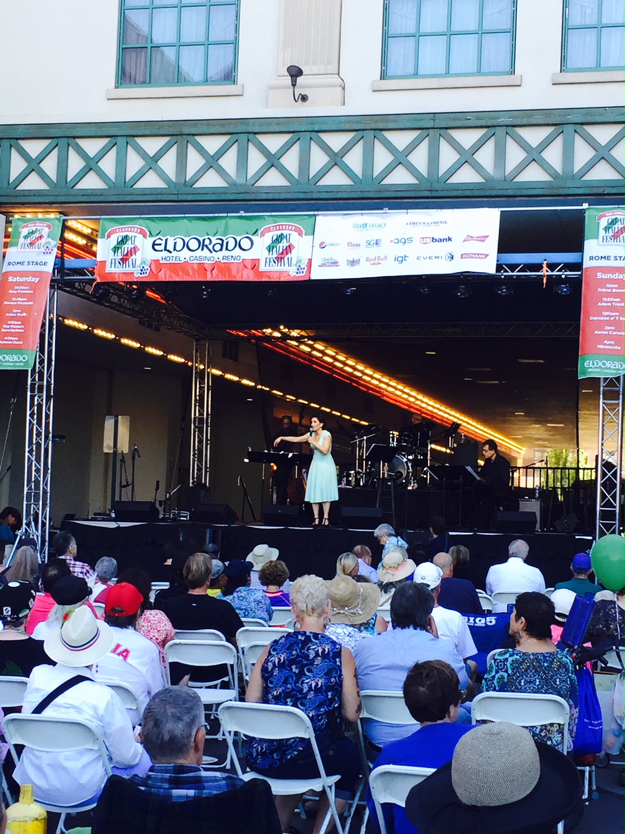  At reno's Great Italian Festival in Nevada.&nbsp; 