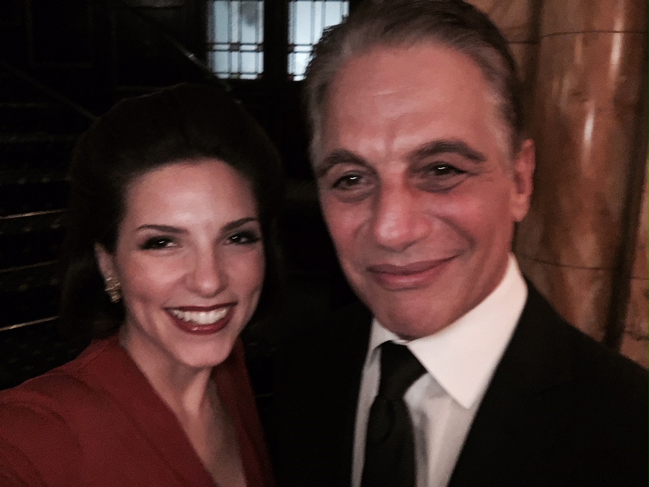  With Tony Danza at the Dean Martin Centennial, Friar's Club NYC 