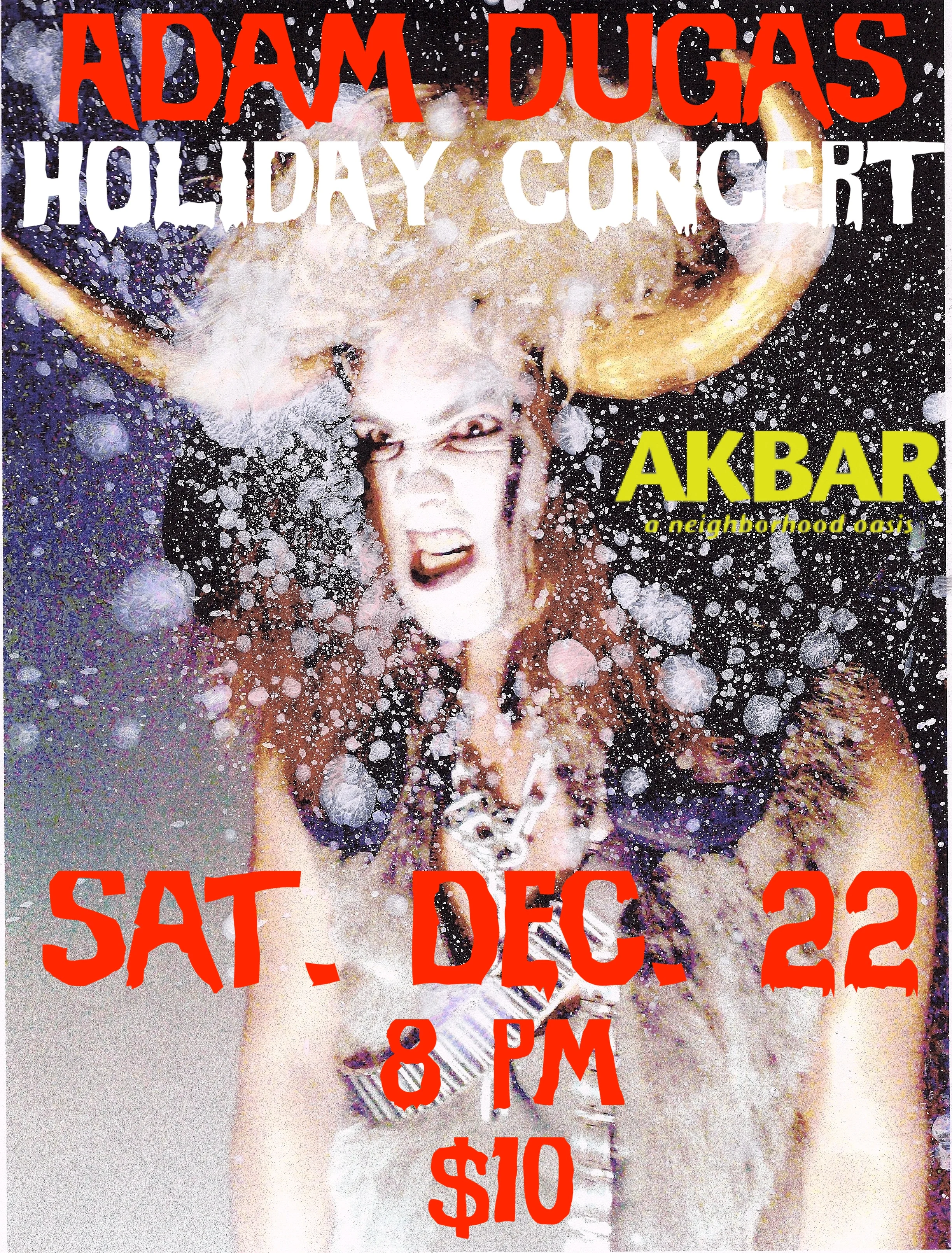 Adam Dugas Holiday Concert