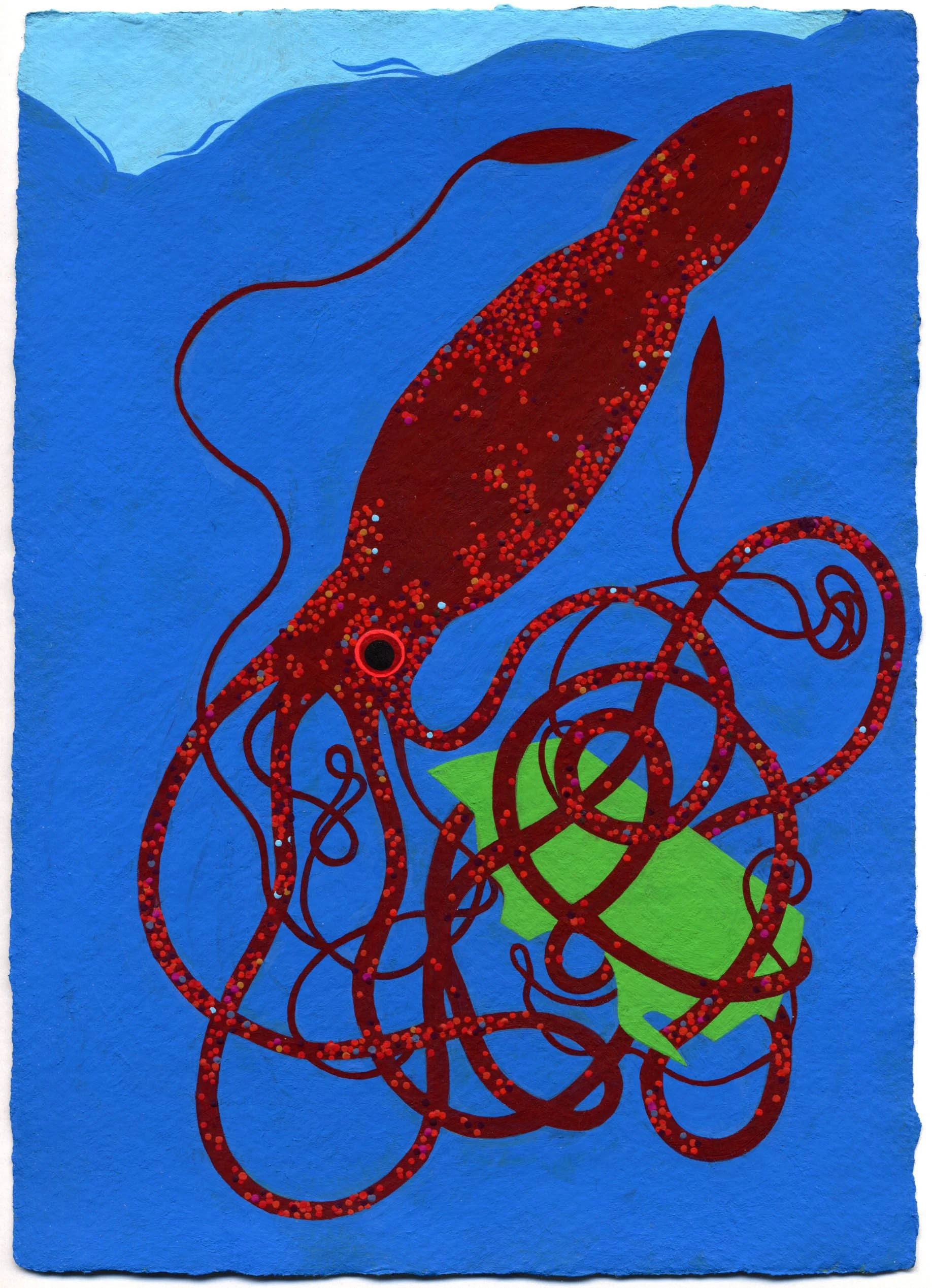 Painting by Alexia Stamatiou with Matt Dugas