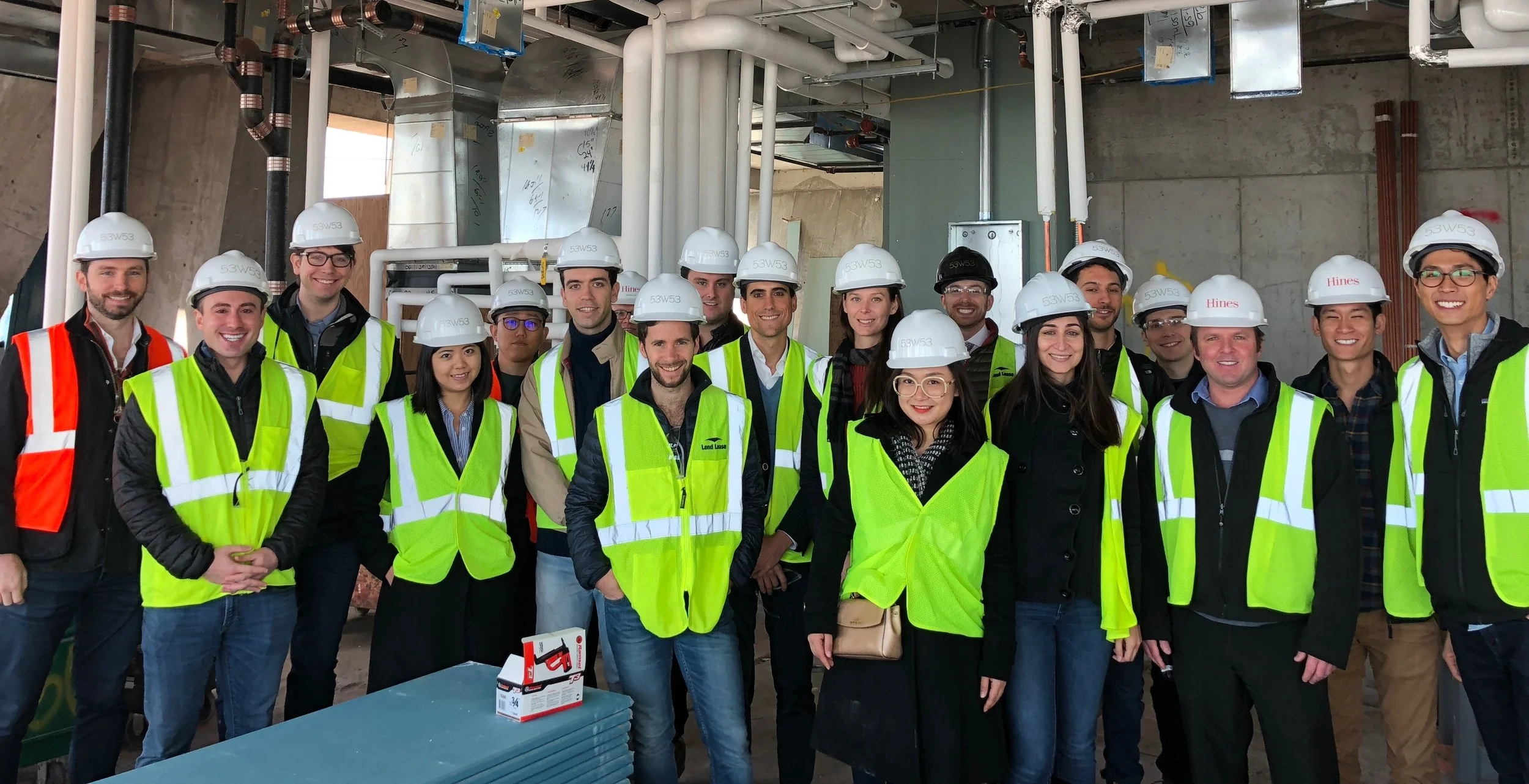 SREC visit to 53 W 53rd, a new luxury residential development