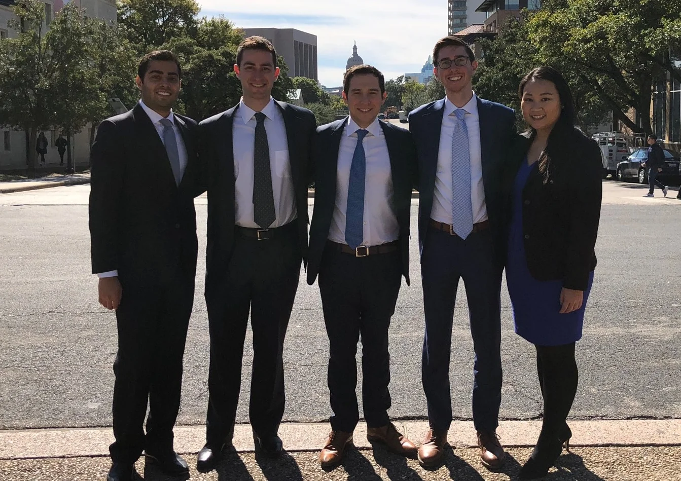 Stern's 2018 UT Austin Case Competition Team