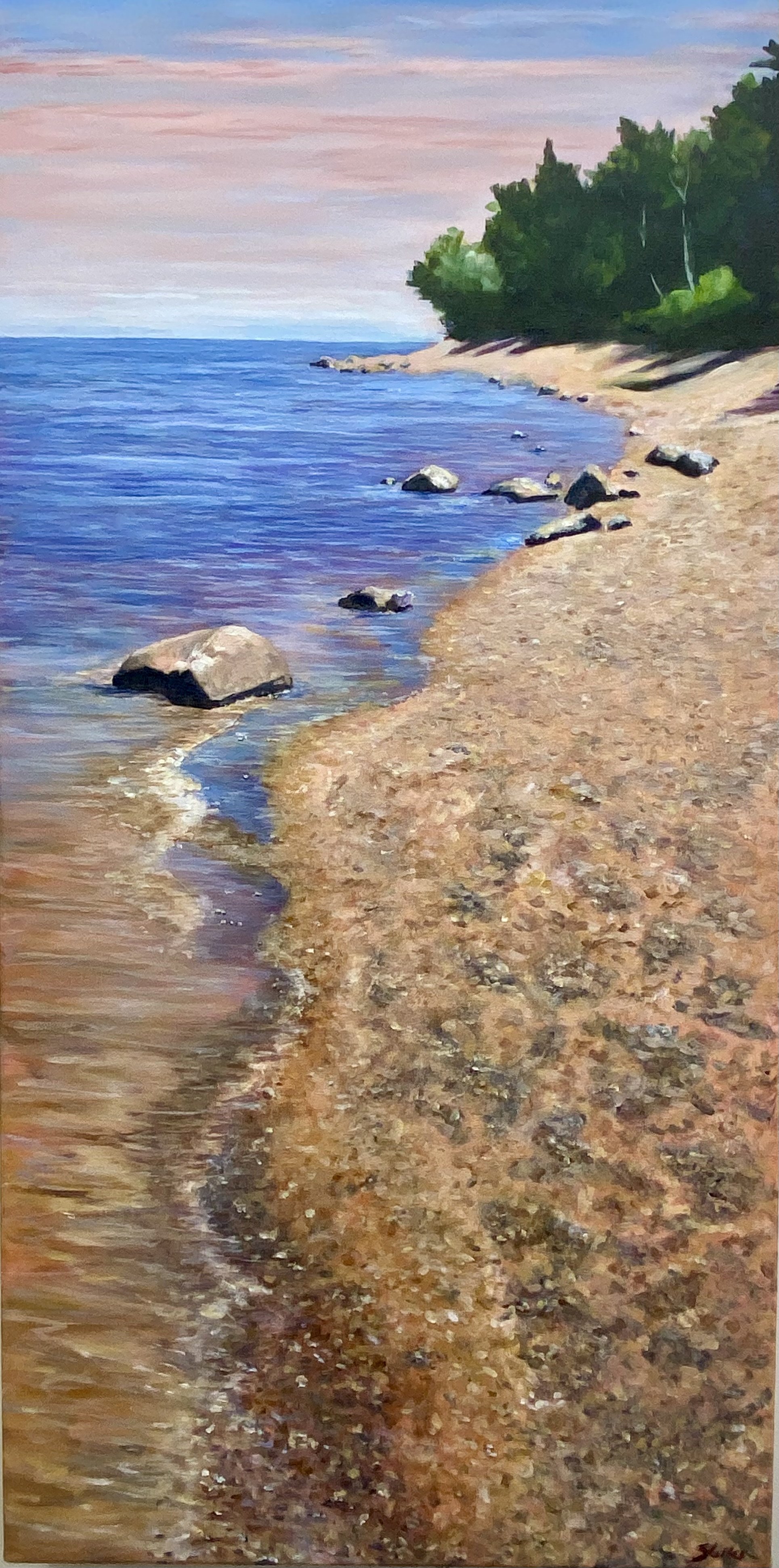 A WALK ALONG THE BEACH