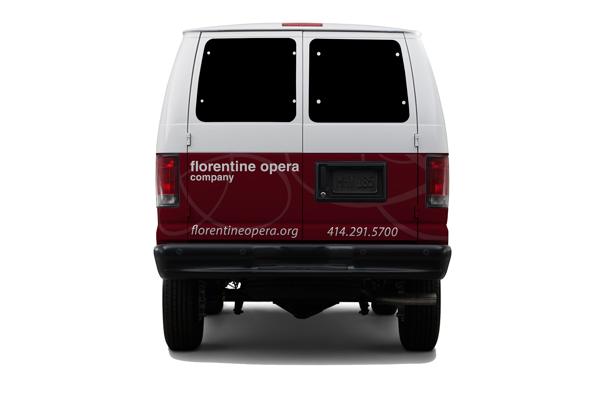 Florentine Opera - Ford E-350 Van - REAR - web.jpg