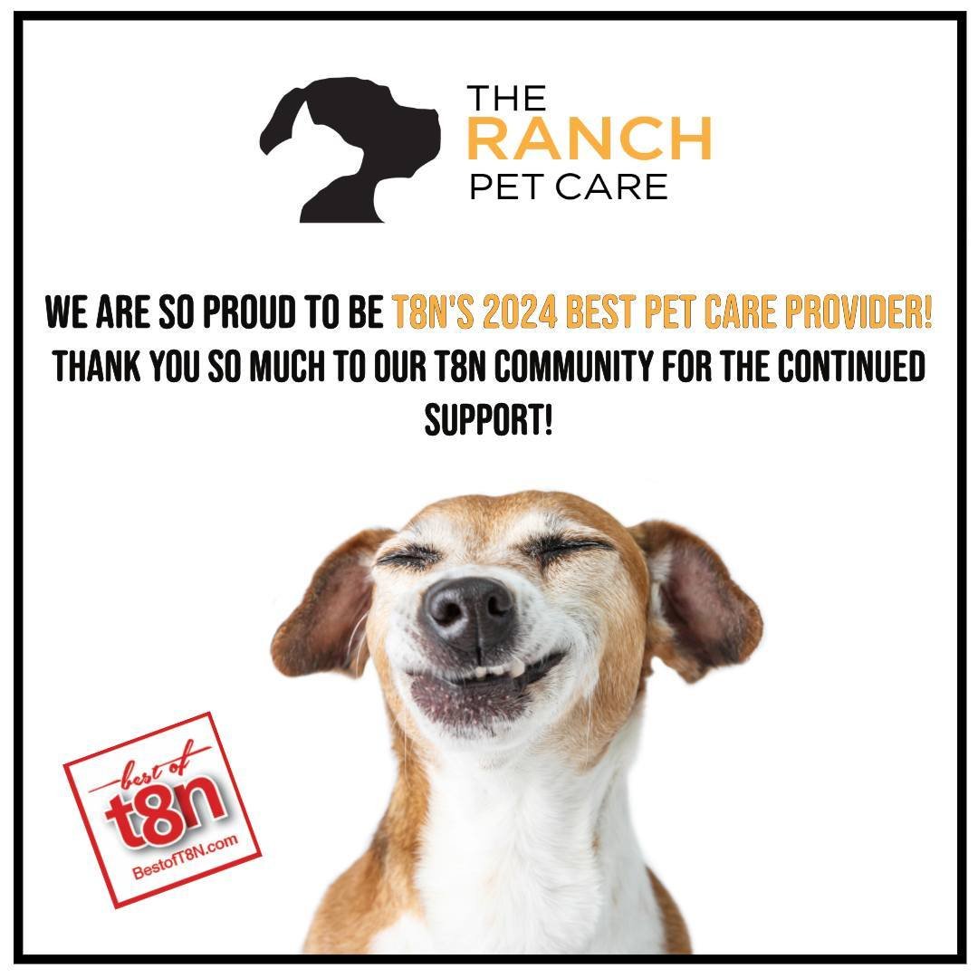 ❤️🐾 We are so grateful to be part of this incredible community.  Thank you for your continued support and for allowing us to be a small part of your pet's amazing life! 🐾❤️⁠
⁠
#TheRanchPetCare #barknride #SturgeonCounty #StAlbert #YEG #dogsofinstag