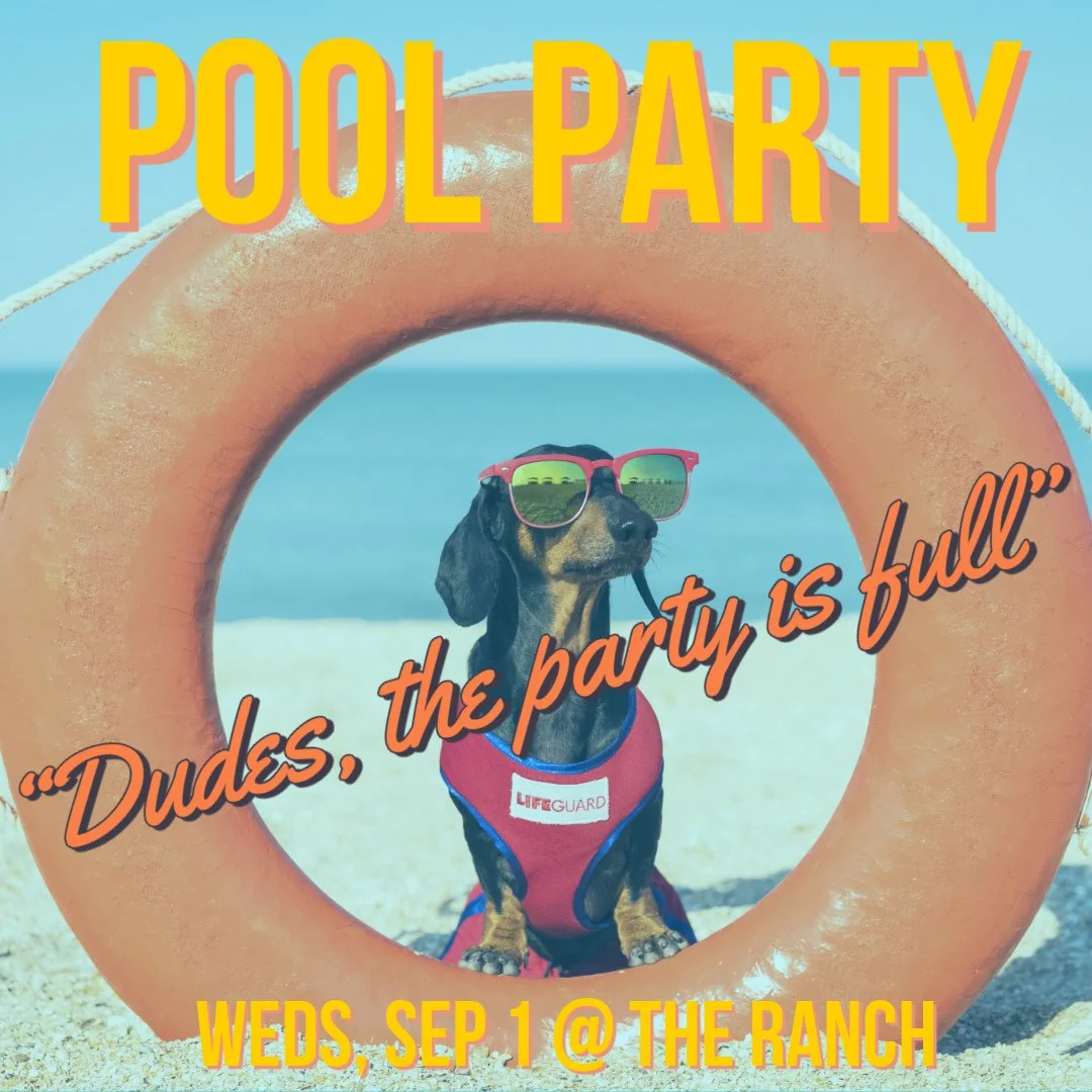 🌊☀️ Sorry dudes!  The party is packed! We will see everyone who registered tomorrow for some fun in the sun! ☀️🌊 ⁠
⁠
#TheRanchPetCare #barknride #SturgeonCounty #StAlbert #YEG #dogsofinstagram #doggydaycare #dogdaycare #dogs #yegpets