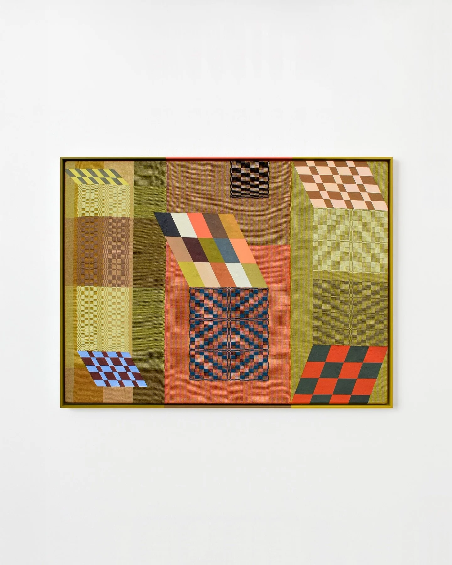 James said he wanted a sweater that looked like this one. Who wants to collab and make that happen? 

&ldquo;Forum&rdquo;
41 x 31 x 2.5&rdquo; (framed)
acrylic on handwoven cotton + cotolin

available now at upriseart.com
for inquiries, contact&nbsp;