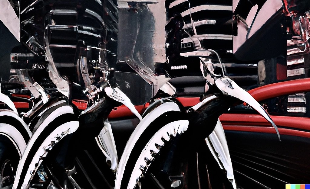 DALL·E 2024-04-17 06.36.42 -   a Dali  cyber punk 3d digital art deco, white and red birds   in a future city.jpeg