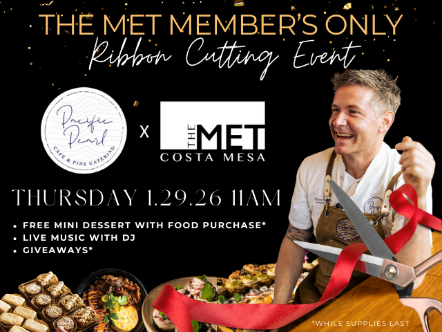 Pacific Pearl Ribbon Cutting: The MET member only event