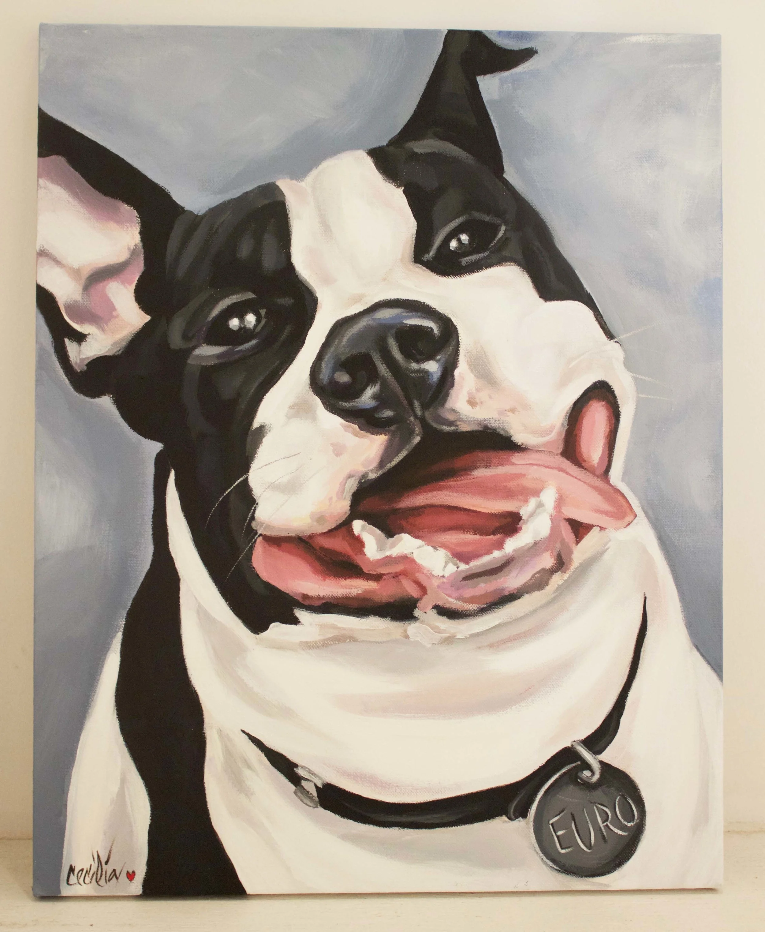 euro- American staff- 16x20
