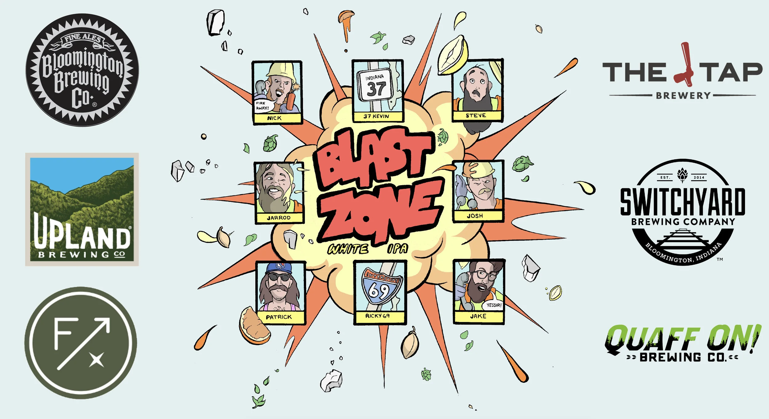 Blast Zone White IPA Release Party