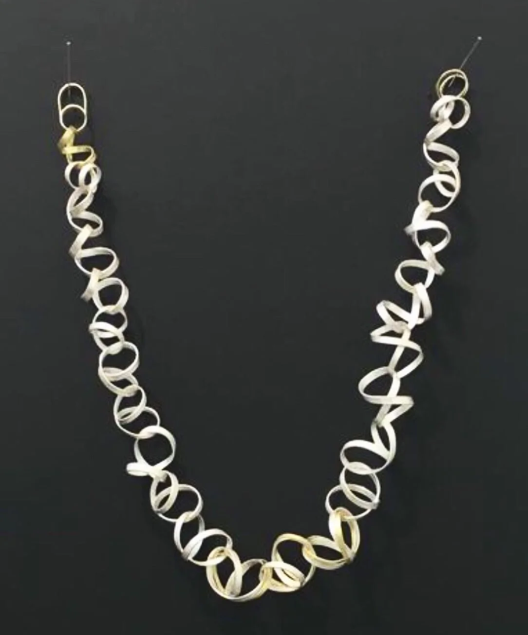 Lupin Neckpiece which was on show @saatchi_gallery for Collect earlier this year with the @bishopsland_educational_trust stand. Such a fantastic experience to have been part of. Working on evolving this design. Exciting things to come. Second photogr