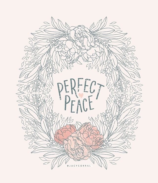 For anyone looking at Monday with nerves, anxiety, worry, I pray this verse for you. I pray that you trust our good, good father, meditate on his faithfulness, and experience his perfect peace. 🙏 &ldquo;You keep him in perfect peace whose mind is st