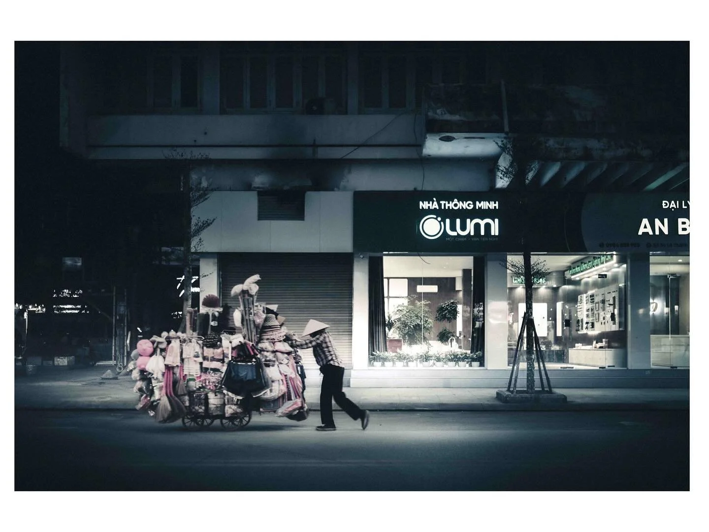 Night shift - Ha Long, Vietnam

📷 @fujifilmx_us 
🎨 @Lightroom
&copy; Wes Marsala 2025

👆🏻hit the follow for more

#madewithlightroom VietnamStreetLife #NightHustle #StreetPhotography #HardWork #UrbanContrast #TraditionalMeetsModern #EverydayLife 