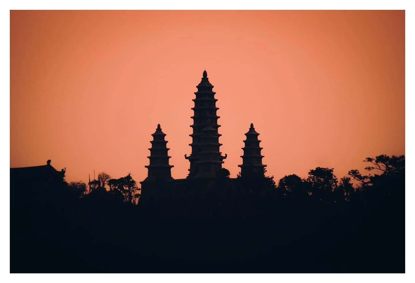 From my balcony, 17 stories up, I saw the red sun rise over the pagodas. They stood tall against the sky. The morning calm of Vietnam doesn&rsquo;t last. You take it in when you can.

📷 @fujifilmx_us
🎨 @Lightroom
&copy; Wes Marsala 2025

#VietnamTr