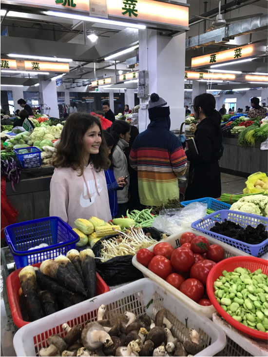 A student tries to get a discount on some lima beans.