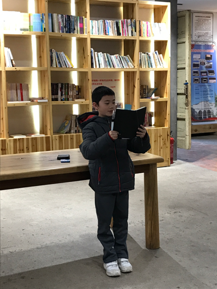 “My Chinese is getting much better and I’ve learned how much I love communicating in Chinese. In fact, I think I’ve forgotten some English.”