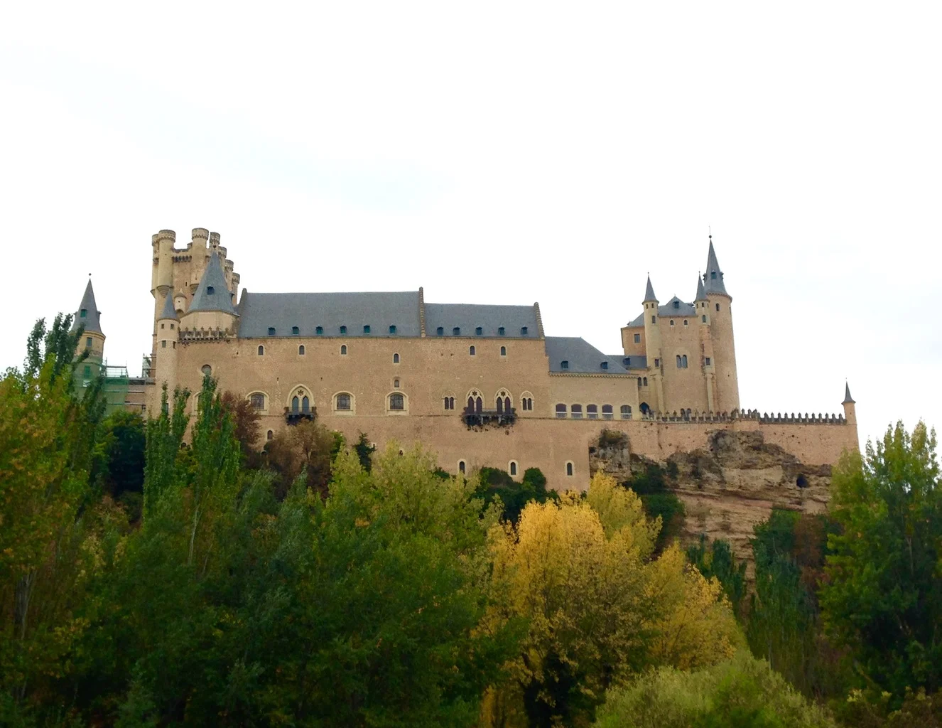 Alcazar on Run in Segovia