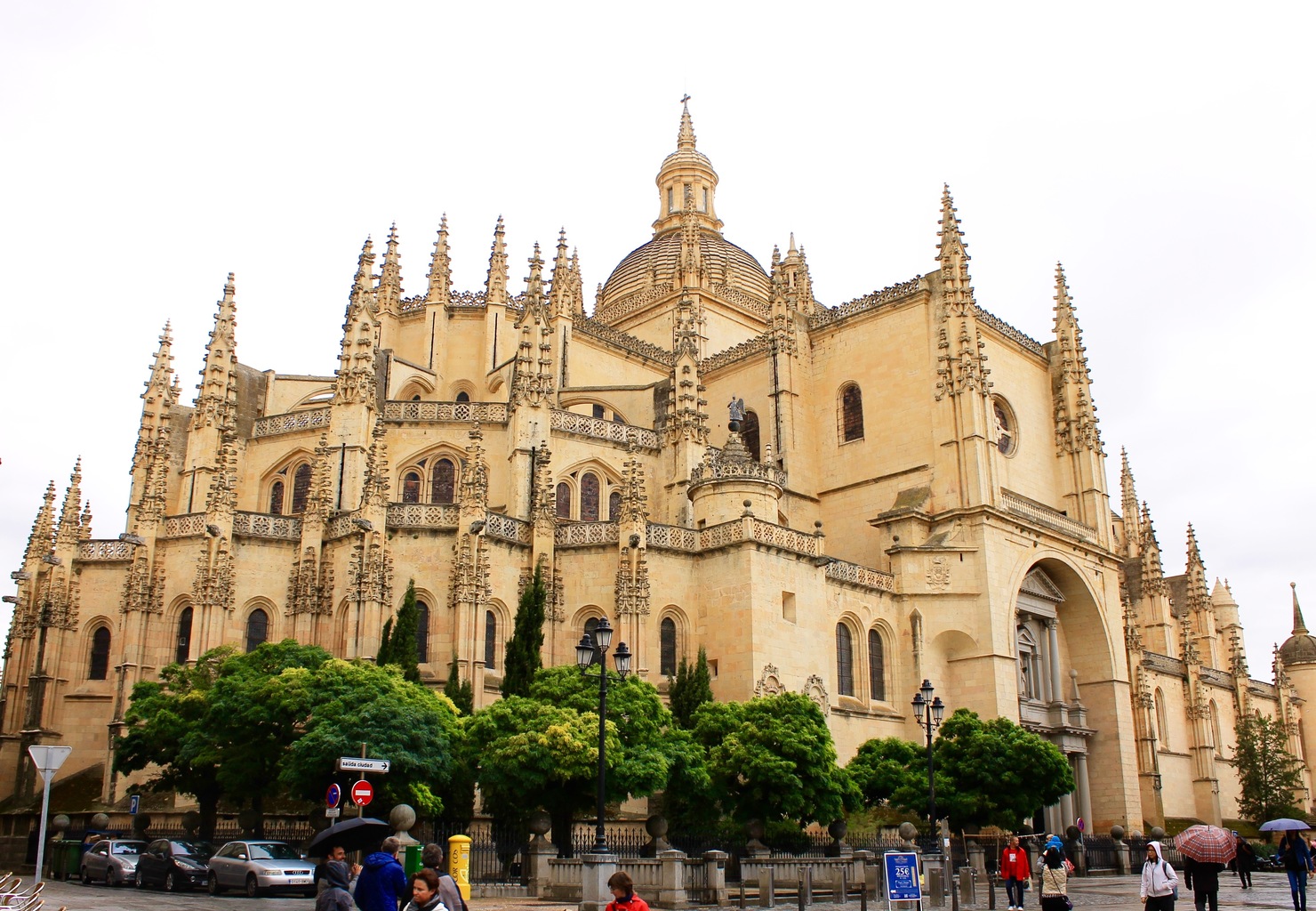 Cathedral by day Segovia